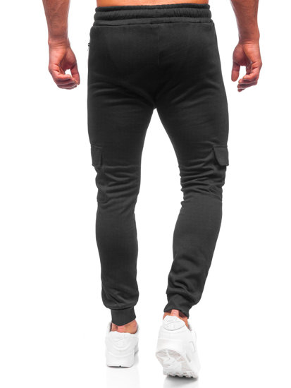 Pantalón jogger de combate para hombre negro Bolf HW2176