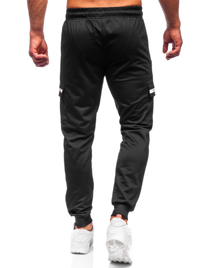 Pantalón jogger de combate para hombre negro Bolf JX5063