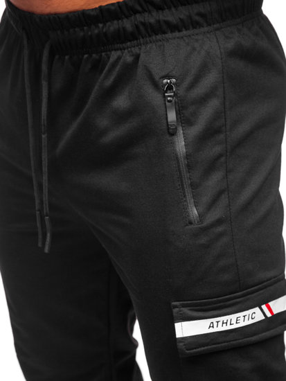 Pantalón jogger de combate para hombre negro Bolf JX5063