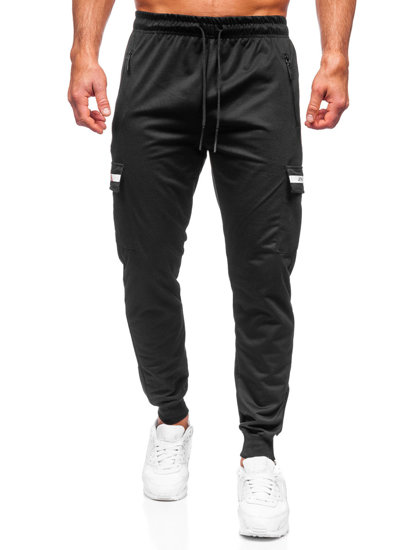 Pantalón jogger de combate para hombre negro Bolf JX5063