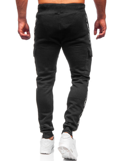 Pantalón jogger de combate para hombre negro Bolf JX8715