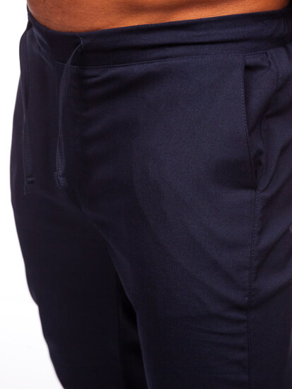 Pantalón jogger de tela para hombre azul tinta Bolf 0065