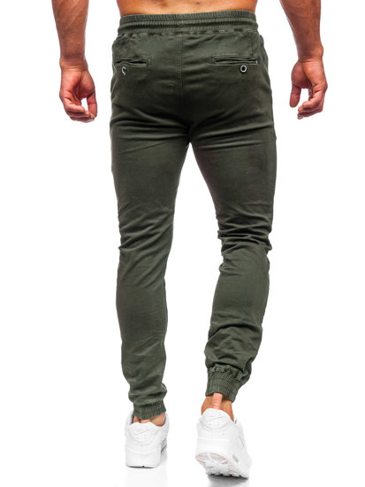 Pantalón jogger de tela para hombre caqui Bolf KA6792