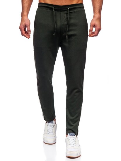 Pantalón jogger de tela para hombre color caqui Bolf 0013