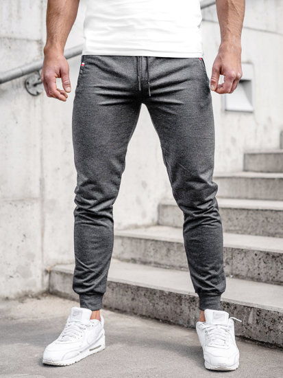 Pantalón jogger para hombre antracita Bolf JX5001A