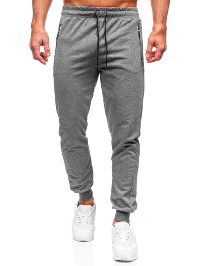 Pantalón jogger para hombre antracita Bolf JX5003