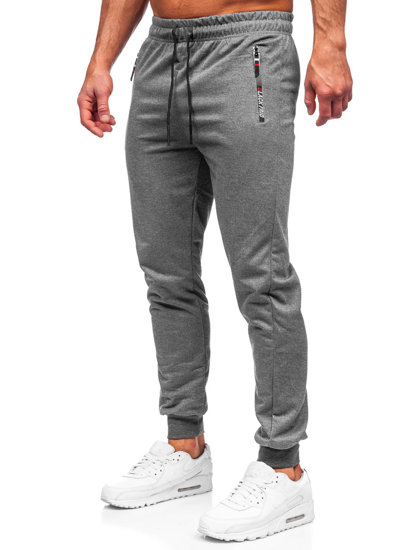 Pantalón jogger para hombre antracita Bolf JX5003