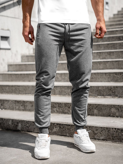 Pantalón jogger para hombre antracita Bolf JX5003A