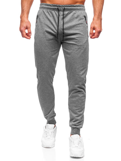 Pantalón jogger para hombre antracita Bolf JX5006