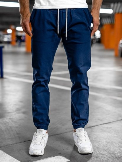 Pantalón jogger para hombre azul Bolf 1145