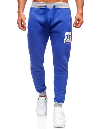 Pantalón jogger para hombre azul Bolf K10001