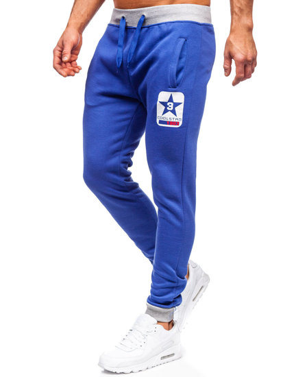 Pantalón jogger para hombre azul Bolf K10001