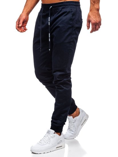 Pantalón jogger para hombre azul oscuro Bolf KA951