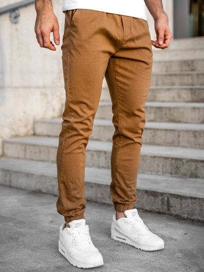 Pantalón jogger para hombre color camel Bolf 0905