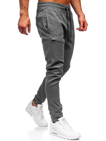 Pantalón jogger para hombre color gris Bolf B11119