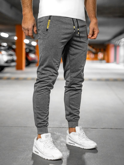 Pantalón jogger para hombre grafito Bolf K10350