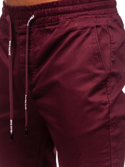 Pantalón jogger para hombre granate Bolf KA951