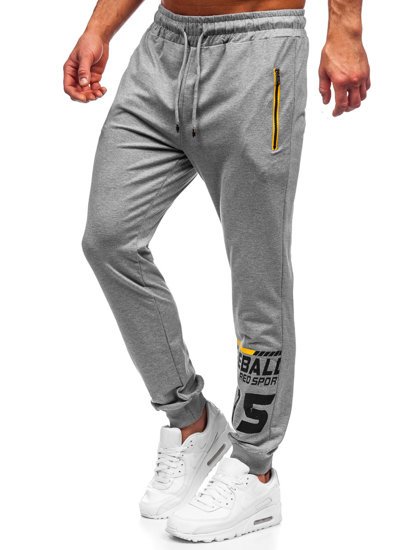 Pantalón jogger para hombre gris Bolf 81270