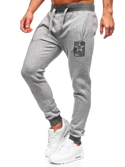 Pantalón jogger para hombre gris Bolf K10001