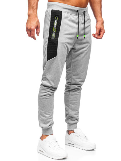 Pantalón jogger para hombre gris Bolf K10223