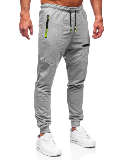 Pantalón jogger para hombre gris Bolf K10353