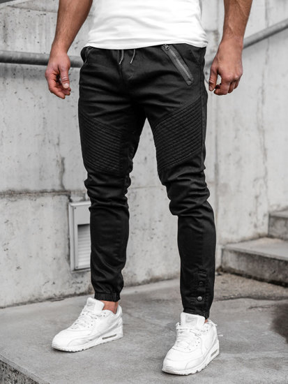 Pantalón jogger para hombre negro Bolf 0952