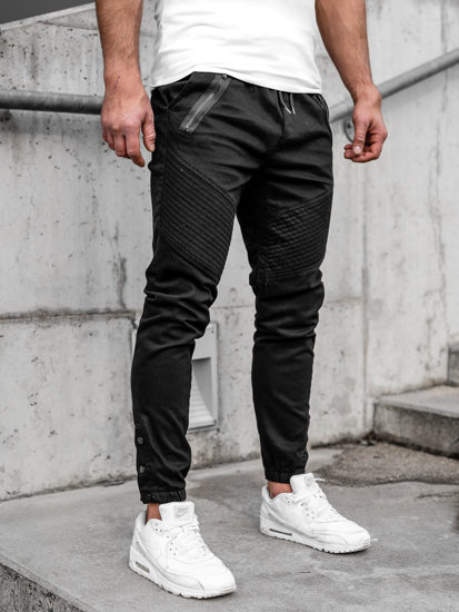 Pantalón jogger para hombre negro Bolf 0952