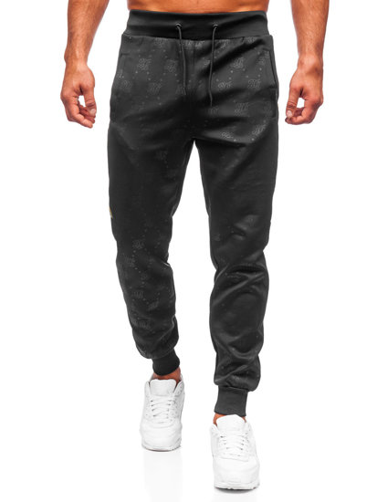 Pantalón jogger para hombre negro Bolf HM386