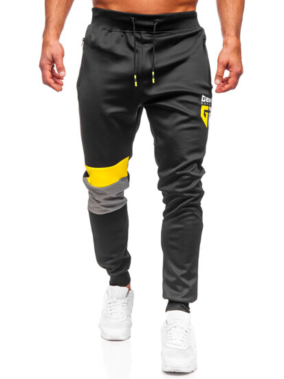 Pantalón jogger para hombre negro Bolf K10122