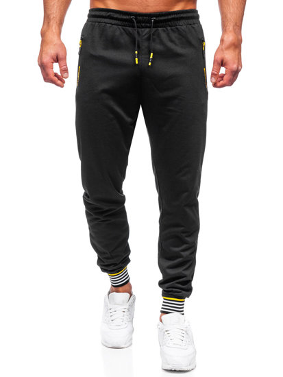 Pantalón jogger para hombre negro Bolf K10332