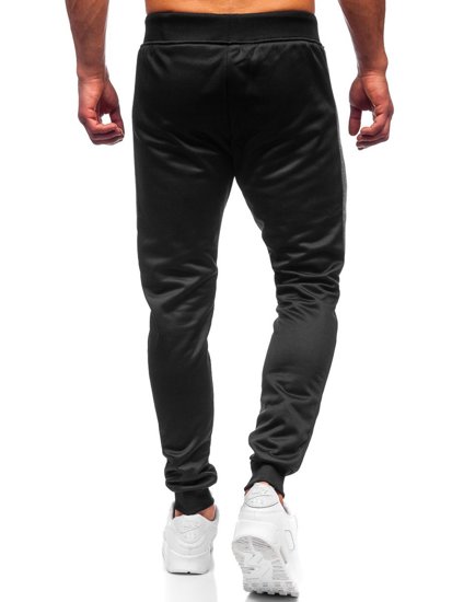 Pantalón jogger para hombre negro y grafito Bolf K50003