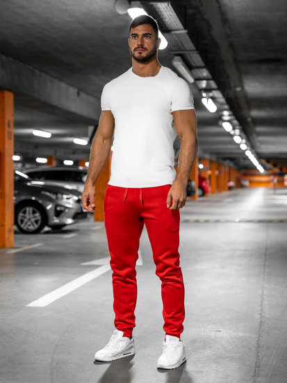 Pantalón jogger para hombre rojo Bolf XW01-A