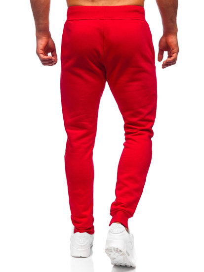 Pantalón jogger para hombre rojo claro Bolf XW01