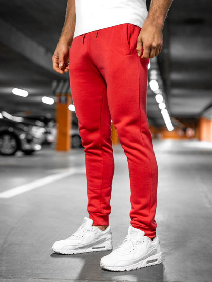 Pantalón jogger para hombre rojo claro Bolf XW01