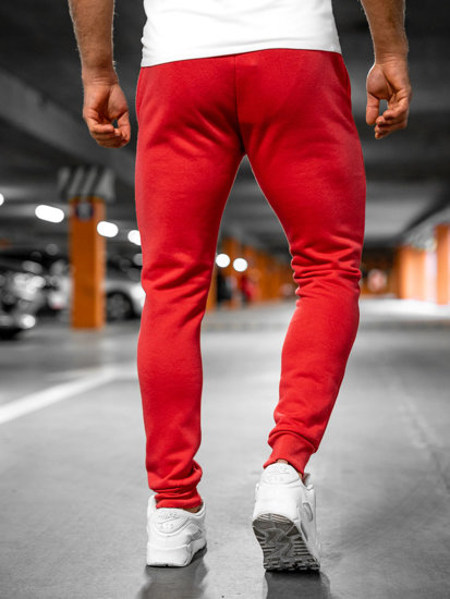 Pantalón jogger para hombre rojo claro Bolf XW01