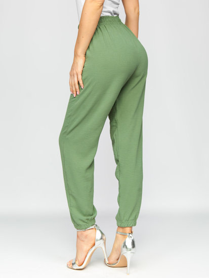 Pantalón jogger para mujer verde Bolf W5071