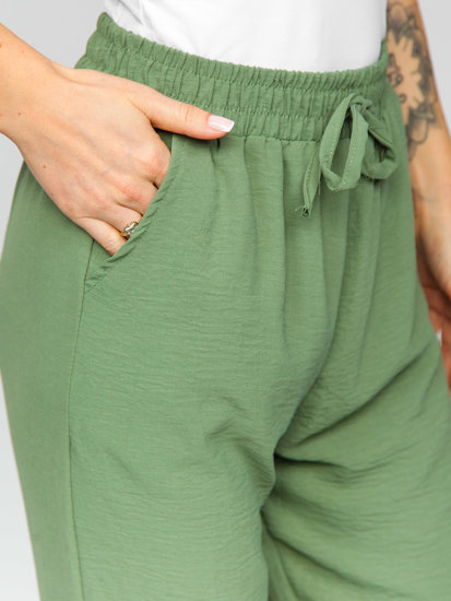 Pantalón jogger para mujer verde Bolf W5071