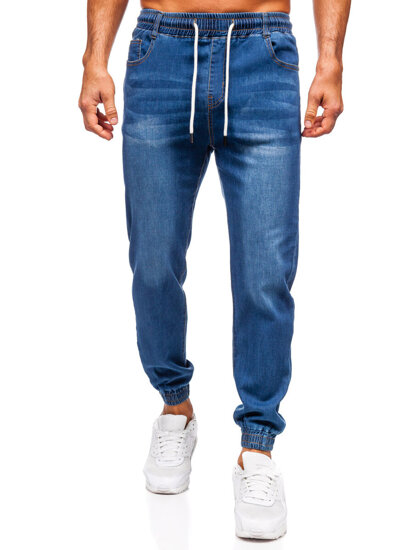 Pantalón vaquero jogger para hombre azul Bolf 8155