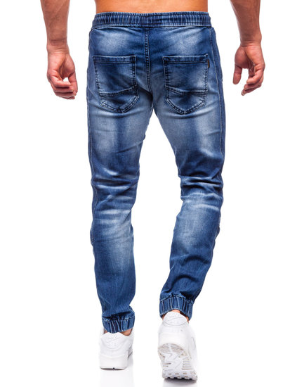 Pantalón vaquero jogger para hombre azul oscuro Bolf MP0118BS