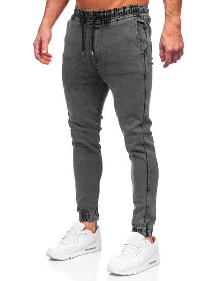 Pantalón vaquero jogger para hombre negro Bolf 0026