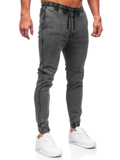 Pantalón vaquero jogger para hombre negro Bolf 0026