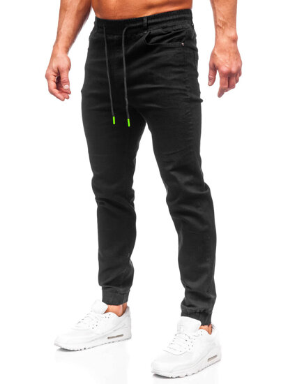 Pantalón vaquero jogger para hombre negro Bolf 8105