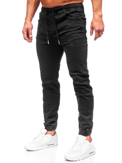 Pantalón vaquero jogger para hombre negro Bolf 8111