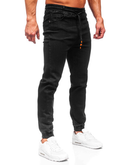 Pantalón vaquero jogger para hombre negro Bolf 8112