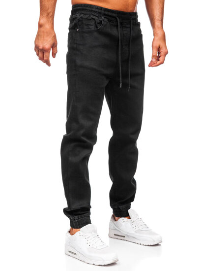 Pantalón vaquero jogger para hombre negro Bolf 8161