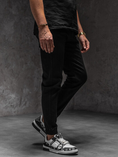 Pantalón vaquero jogger para hombre negro Bolf 8162A1