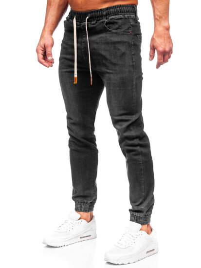 Pantalón vaquero jogger para hombre negro Bolf 9070