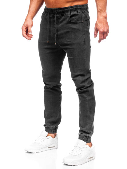 Pantalón vaquero jogger para hombre negro Bolf 9102