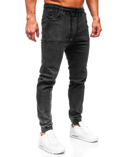 Pantalón vaquero jogger para hombre negro Bolf 9102