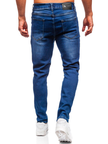 Pantalón vaquero regular fit azul oscuro para hombre Bolf 6710